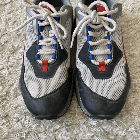 Puma Mens Shoes Thunder Electric Violet Black Quiet Shade Sneakers Size 9.5 - Picture 6 of 8